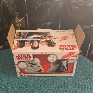 Star Wars Black and White Ceramic Shakers